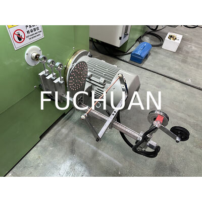 Máy bện tốc độ cao Fuchuan 400b cho dây đồng mịn Điều chỉnh bước xoắn vô cấp Máy làm cáp