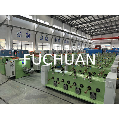 Fuchuan tốc độ cao đồng dây Double Twister Bunching Stranding Machine HMI Pitch