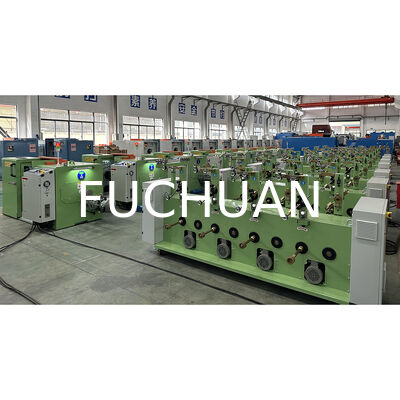 Máy tước bện Fuchuan 0.05-0.32mm Máy bện dây đồng tùy chỉnh Máy xoắn bện