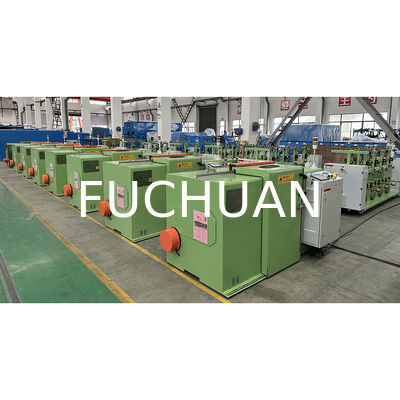 Fuchuan 400B siêu mịn đồng dây bunching máy cho đồng dây xoắn thiết bị