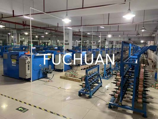 Máy bện dây đồng ổn định tốt tự động xoắn đôi