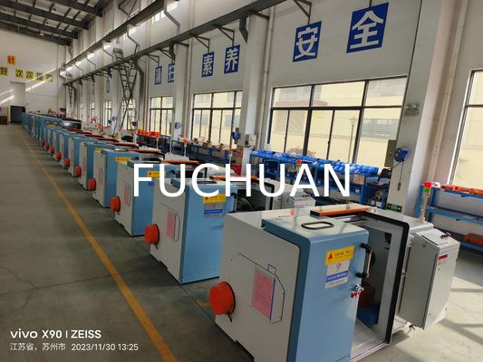Máy xoắn cáp, dải đường kính dây 0.5mm-10mm, công suất máy chính 7.5-11kw